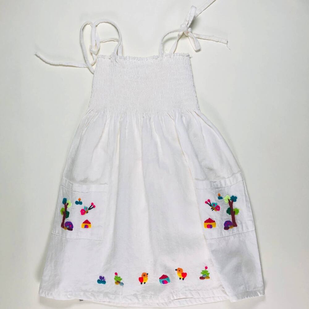 ETHNIC GIRLS HANDMADE DRESS SIZE 4